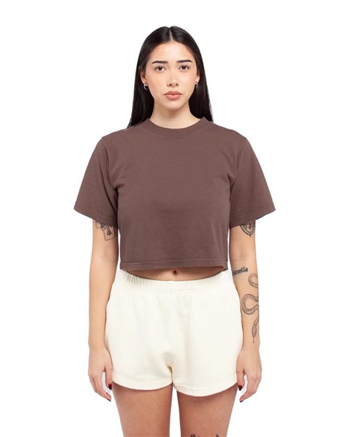 Women's Garment-Dyed Cropped Tee