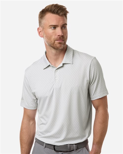 Men's 4-Way Stretch Printed Polo Image 1