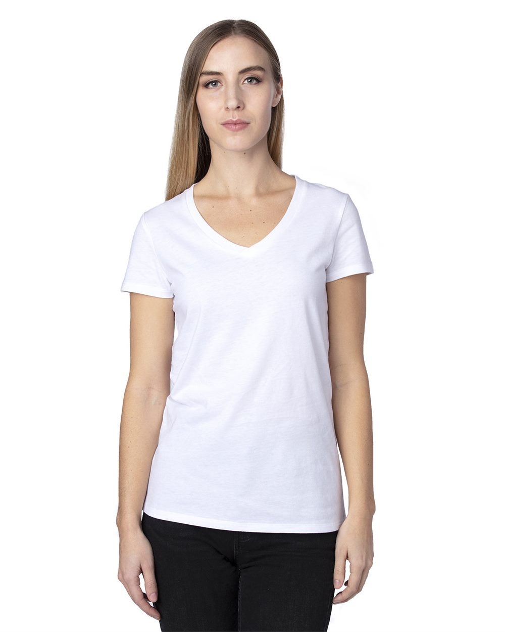 Women's Ultimate CVC V-Neck T-Shirt