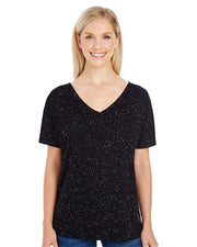 Women's Tri-Blend Fleck V-Neck T-Shirt