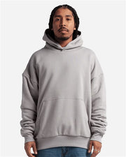 Unisex Garment-Dyed Double Layer Reversible Hooded Sweatshirt Image 1