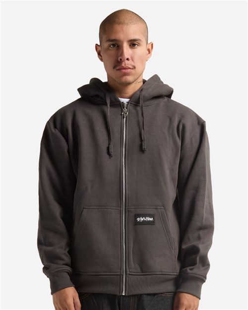 Unisex Essential Super Heavyweight Full-Zip Hoodie Sweatshirt