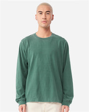Unisex Heavyweight Garment-Dyed Long Sleeve Tee Image 1