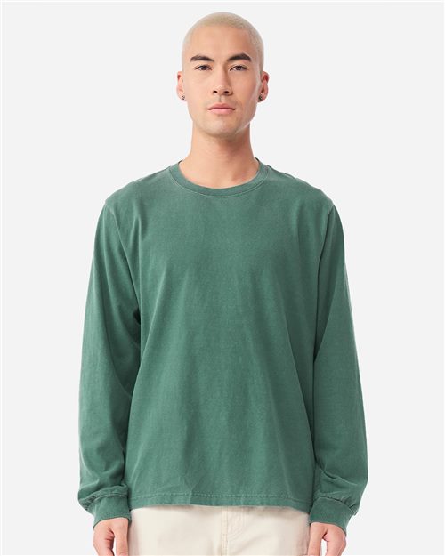 Unisex Heavyweight Garment-Dyed Long Sleeve Tee Image 1