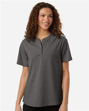 Women's Seaton Pebble Textured Polo Image 1