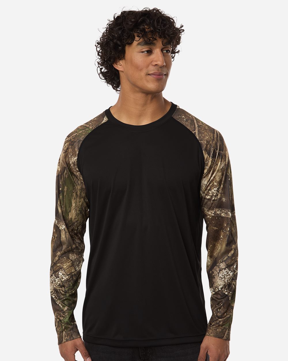 Unisex Realtree® Performance Colorblocked Long Sleeve T-Shirt