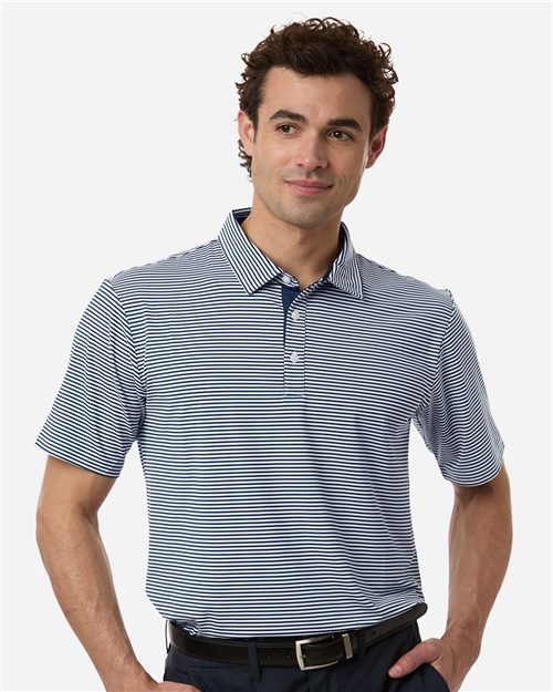 Men's Smith Striped Polo Image 1