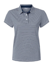 Women's Kayla Striped Polo Image 1
