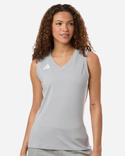Women's Quickset V-Neck Sleeveless Jersey