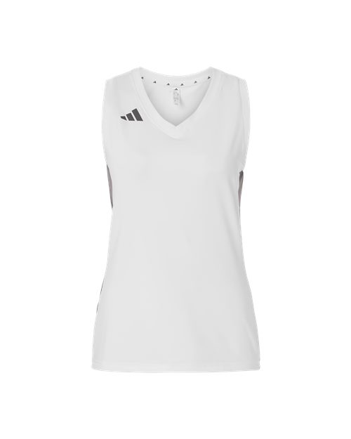 Women's Quickset V-Neck Sleeveless Jersey Image 1