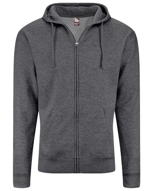 Unisex BTB Fleece Hooded Full-Zip Sweatshirt Image 1