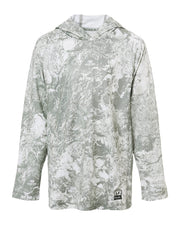 Youth Pursuit Mossy Oak Printed Hooded Long Sleeve T-Shirt