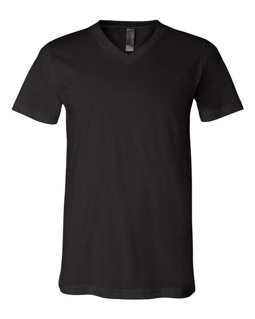 Unisex Jersey V-Neck Tee Image 4