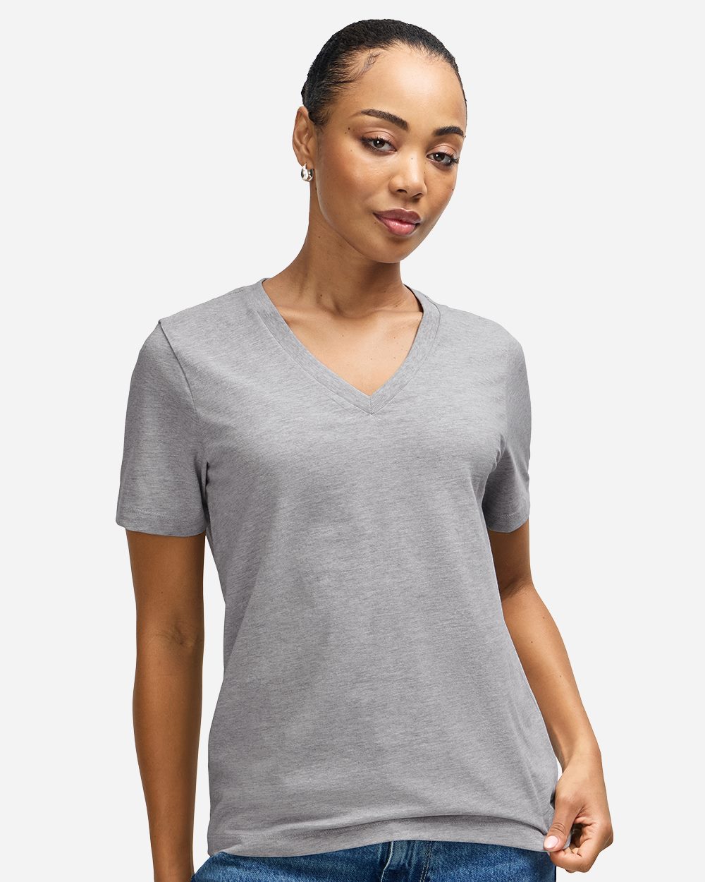 Women's Midweight V-Neck Tee
