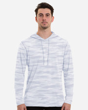 Men's Low Pro Tech Camo Hooded Long Sleeve T-Shirt
