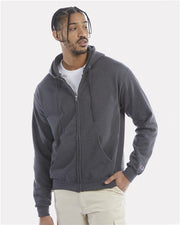 Unisex Powerblend® Full-Zip Hooded Sweatshirt Image 1