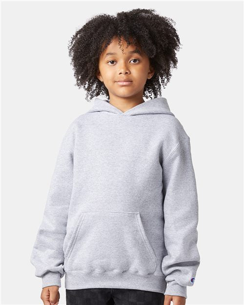Youth Powerblend® Hooded Sweatshirt Image 1