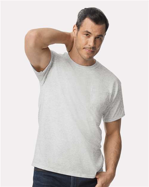 Unisex Ultra Cotton® Pocket T-Shirt Image 2