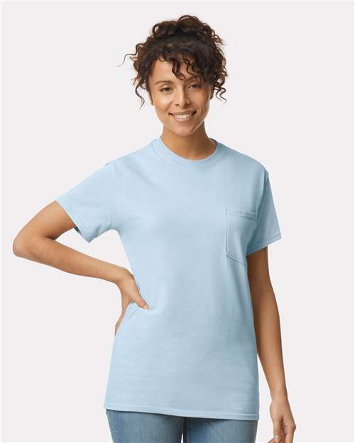 Unisex Ultra Cotton® Pocket T-Shirt Image 6
