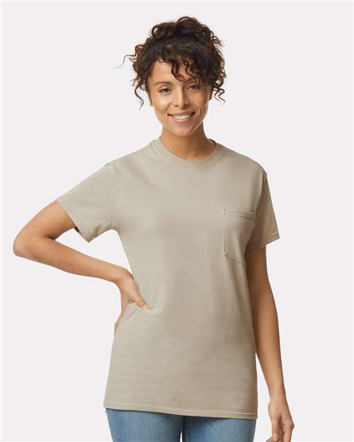 Unisex Ultra Cotton® Pocket T-Shirt Image 14