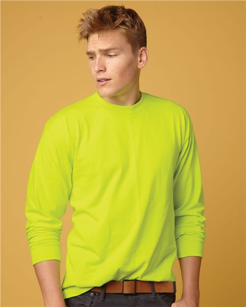 Men's USA-Made 50/50 Long Sleeve T-Shirt Image 1
