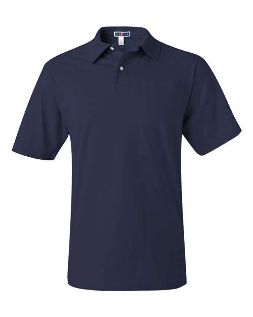 Men's SpotShield® 50/50 Polo with Pocket Image 2