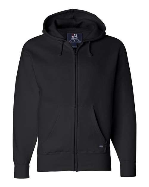 Men's Premium Full-Zip Hooded Sweatshirt Image 2