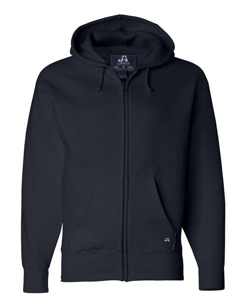 Men's Premium Full-Zip Hooded Sweatshirt Image 4