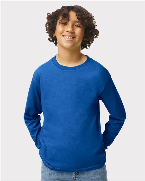 Youth Heavy Cotton™ Long Sleeve T-Shirt Image 1