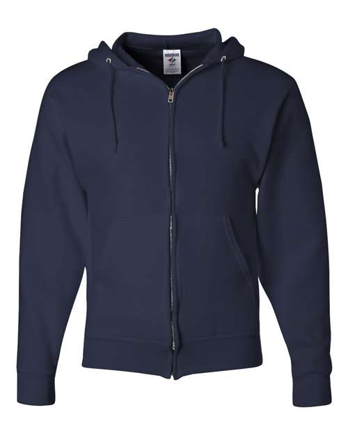 Unisex NuBlend® Full-Zip Hooded Sweatshirt Image 7