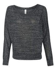 Women’s Flowy Off Shoulder Long Sleeve Tee Image 1