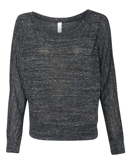 Women’s Flowy Off Shoulder Long Sleeve Tee Image 1
