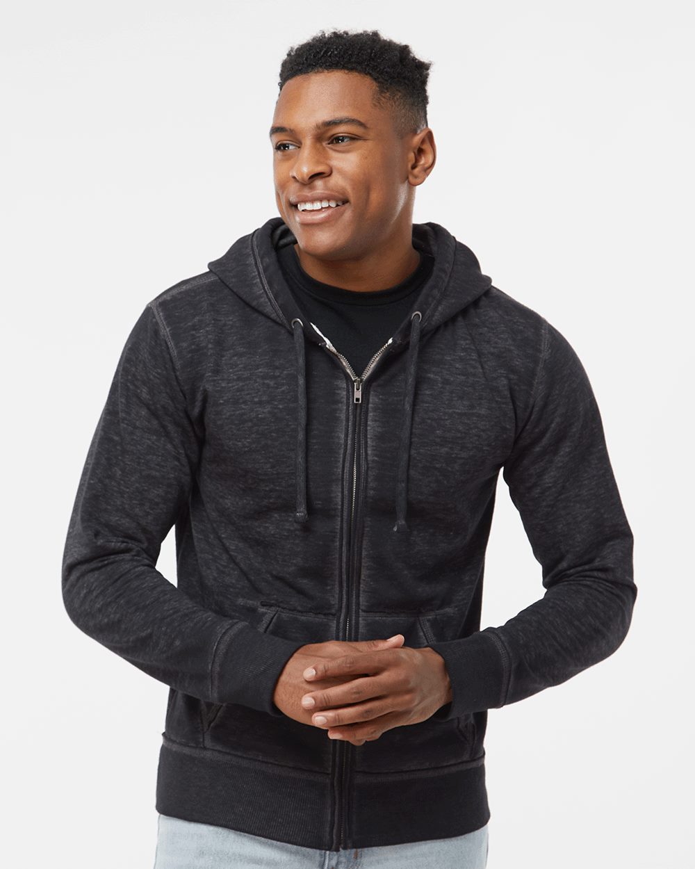 Men's Vintage Zen Fleece Full-Zip Hooded Sweatshirt