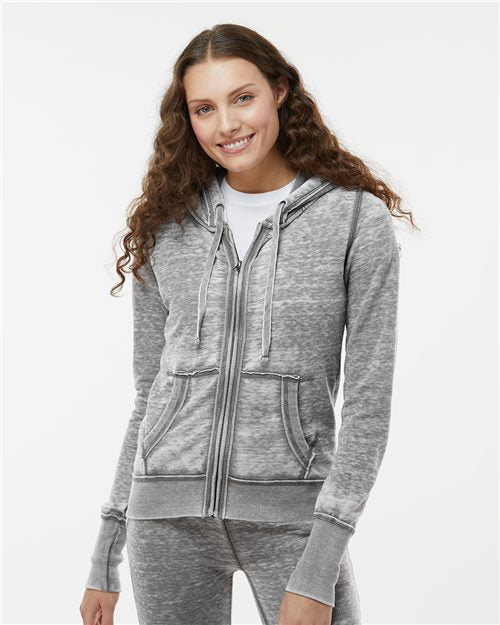 Women's Zen Fleece Full-Zip Hooded Sweatshirt Image 1