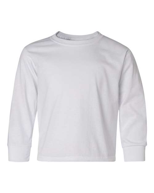 Youth Dri-Power® Long Sleeve 50/50 T-Shirt Image 10