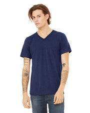 Unisex Triblend V-Neck Tee Image 1
