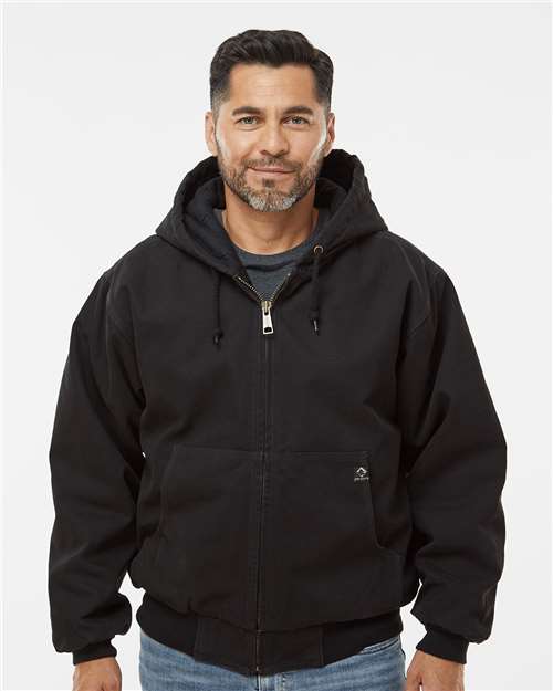 Men's Tall Cheyenne Boulder Cloth™ Hooded Jacket with Tricot Quilt Lining