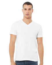 Unisex Jersey V-Neck Tee Image 1