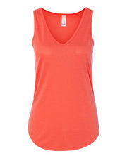 Women's Flowy V-Neck Tank Image 1