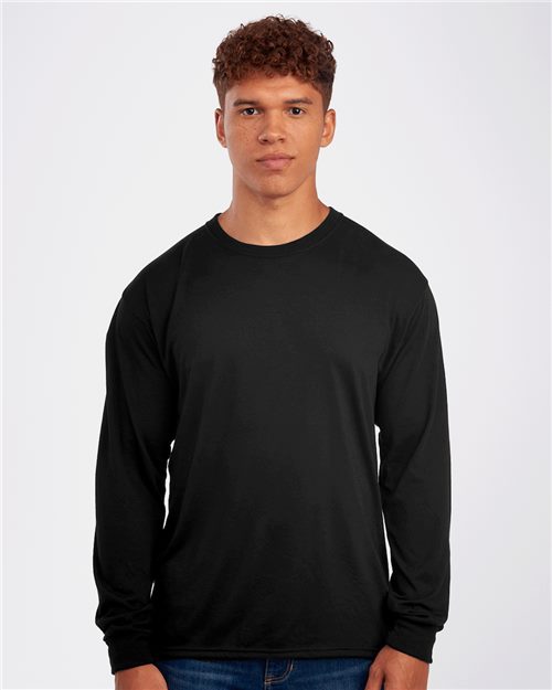 Unisex Dri-Power® Performance Long Sleeve T-Shirt Image 1