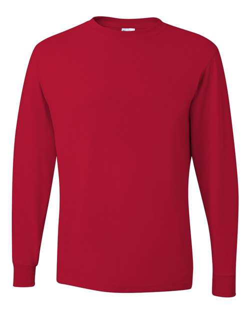 Unisex Dri-Power® Long Sleeve 50/50 T-Shirt Image 29