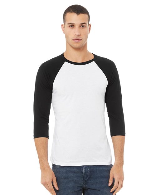 Unisex Three-Quarter Sleeve Baseball Tee Image 1
