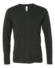 Unisex Long Sleeve V-Neck Tee