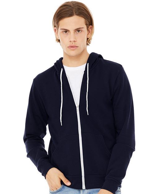 Unisex Sponge Fleece Full-Zip Hoodie Sweatshirt Image 1