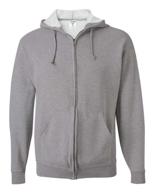 Unisex NuBlend® Full-Zip Hooded Sweatshirt Image 9