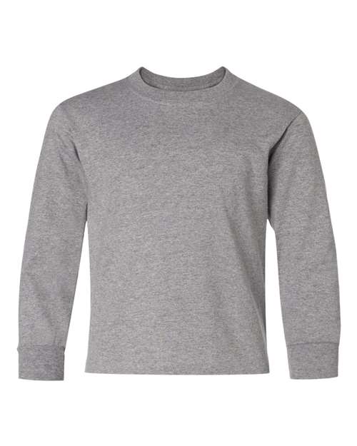 Youth Dri-Power® Long Sleeve 50/50 T-Shirt Image 6