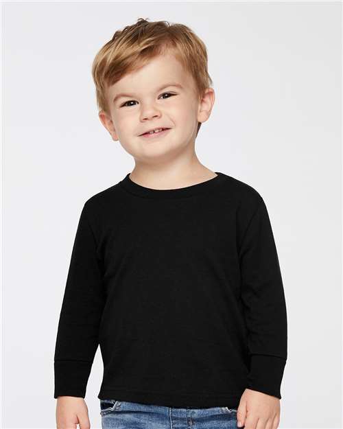 Toddler Cotton Jersey Long Sleeve Tee Image 2