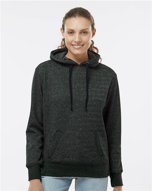 Women’s Glitter French Terry Hooded Sweatshirt Image 1
