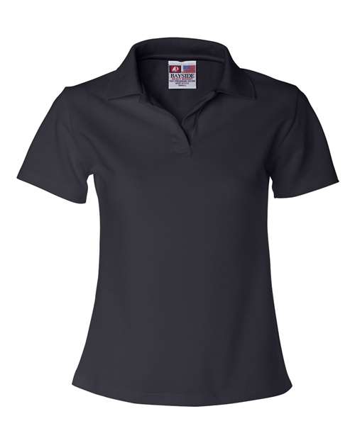Women's USA-Made V-Neck Polo Image 3