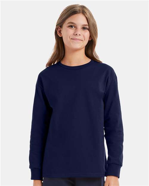 Youth Authentic Long Sleeve T-Shirt Image 6